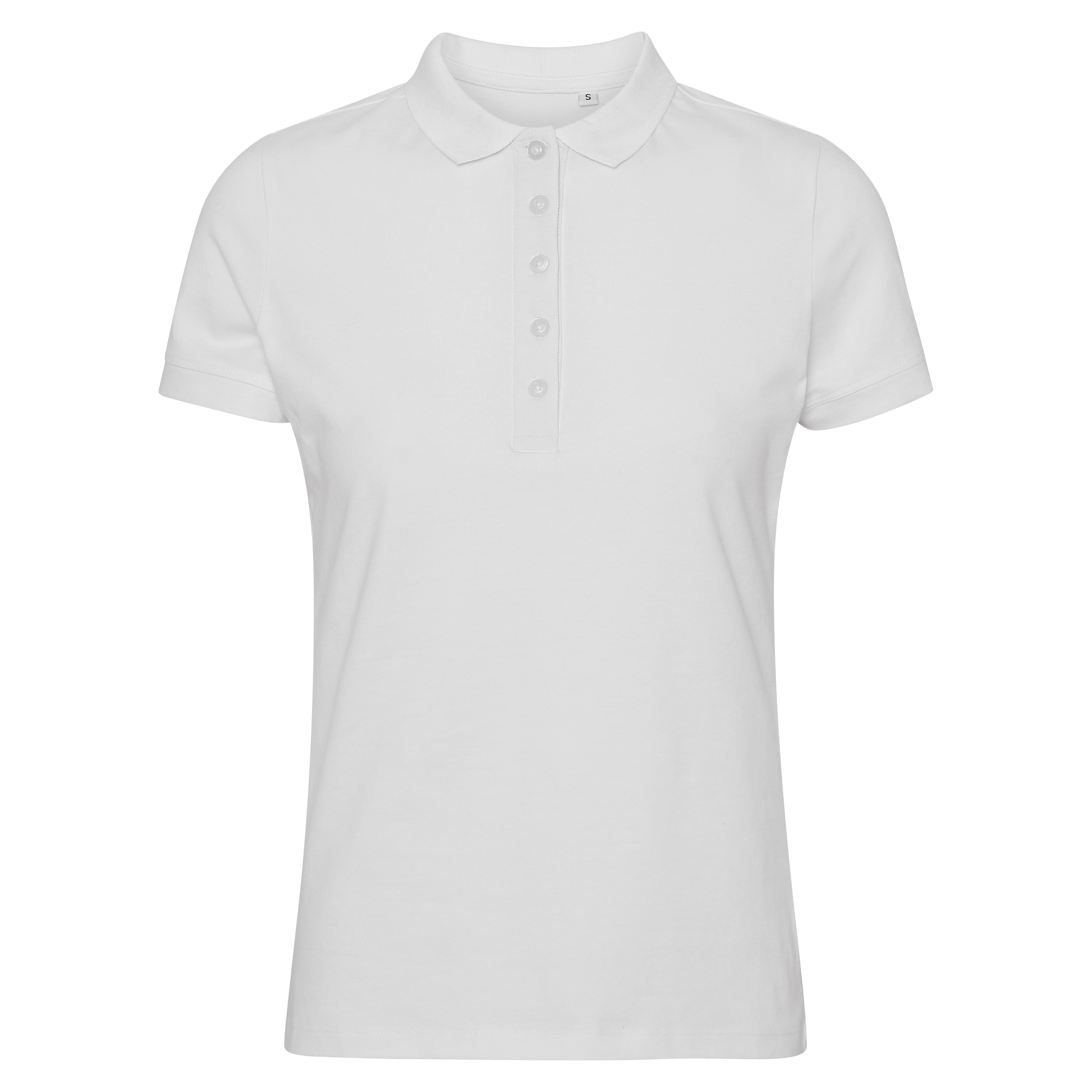 Blank - Lady Shape Polo - T-shirt - White