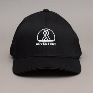 Adventure - Style 4 - Flexfit - Black