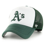 47 Brand - Oakland Athletics Tri Foam - Trucker/Snapback - Green/White