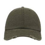 Atlantis - Dad Hat Destroyed - Adjustable - Olive