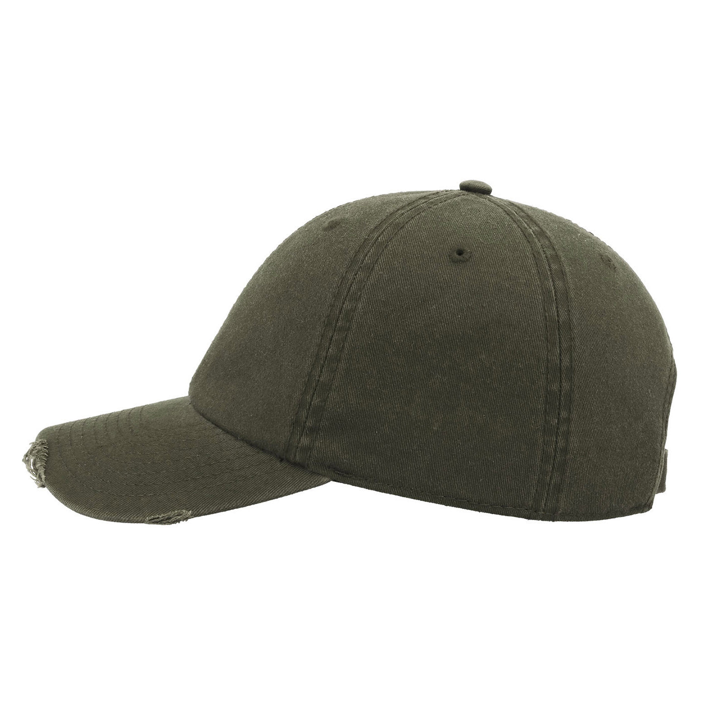 Atlantis - Dad Hat Destroyed - Adjustable - Olive