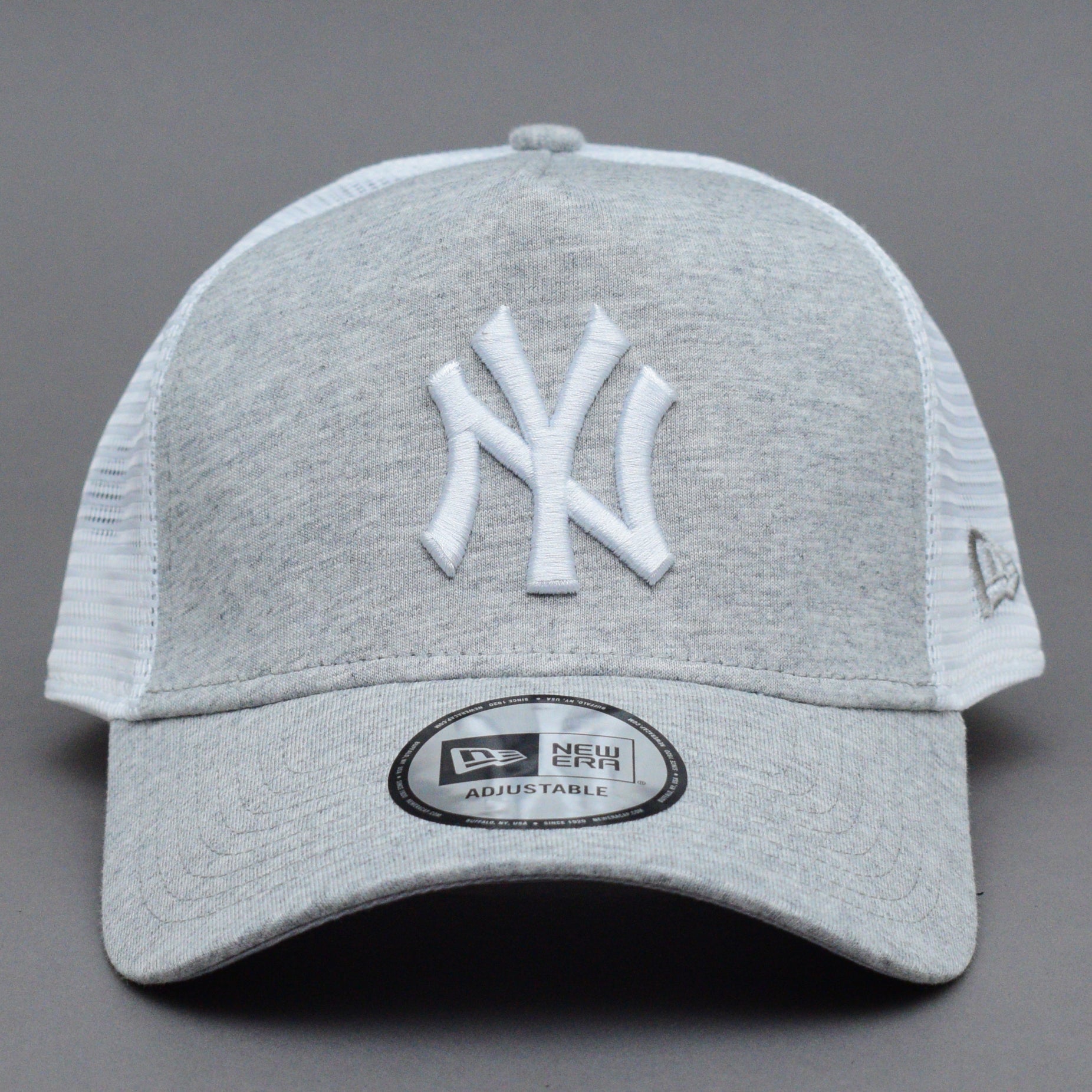 New Era - NY Yankees A Frame Jersey - Trucker/Snapback - Grey/White