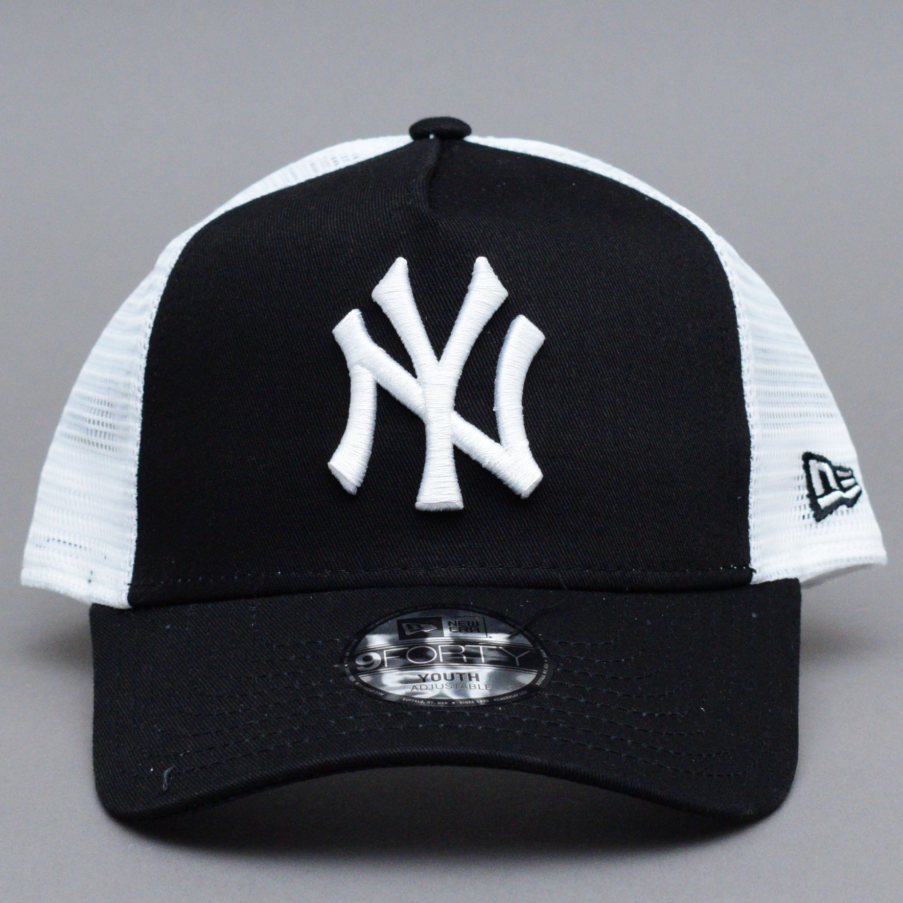 New Era - NY Yankees 9Forty Youth - Trucker/Adjustable - Black/White