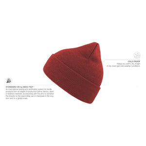 Atlantis - Eko - Beanie - Off Red