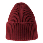 Atlantis - Oak - Beanie - Burgundy Melange