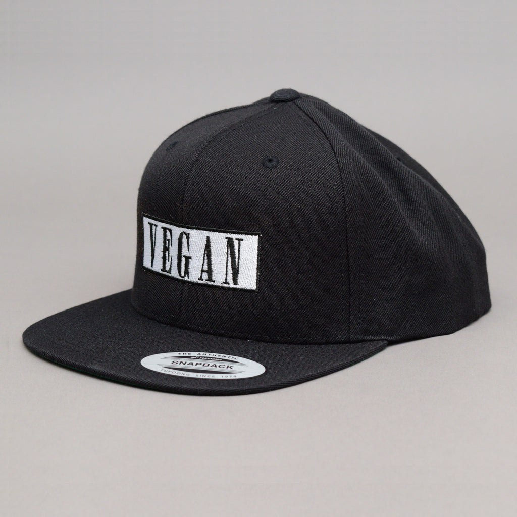 Vegan - Style 3 - Snapback - Black