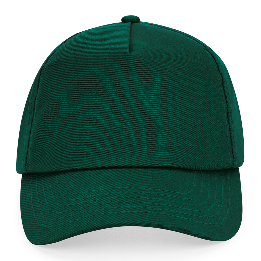 Beechfield - Authentic 5 Panel Cap - Adjustable - Bottle Green