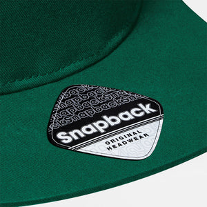 Beechfield - 5 Panel Rapper Cap - Snapback - Bottle Green