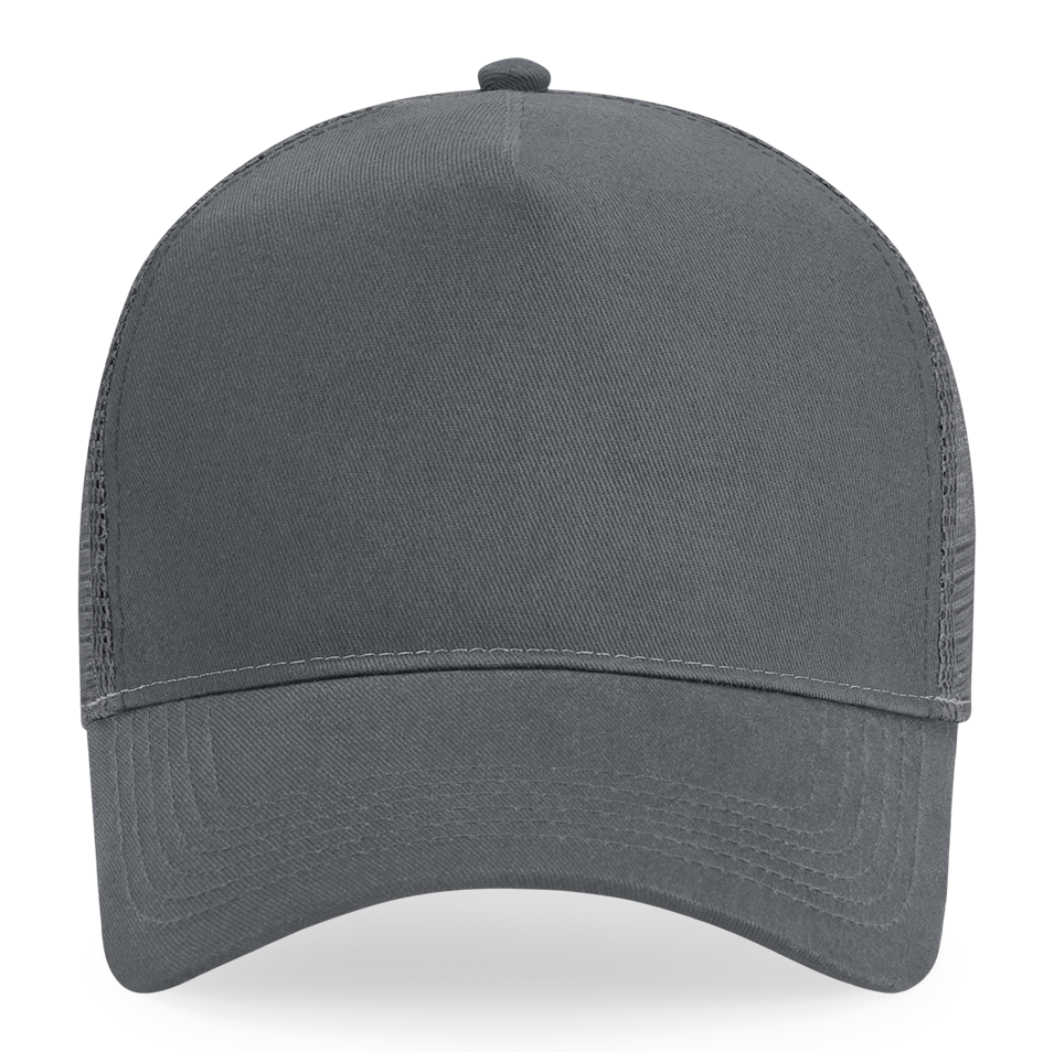 Beechfield - Trucker 5 Panel - Trucker/Snapback - Graphite Grey