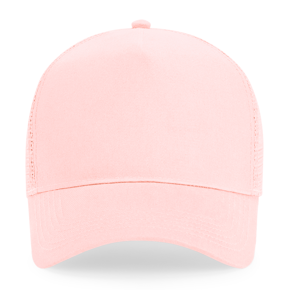 Beechfield - Trucker 5 Panel - Trucker/Snapback - Pastel Pink