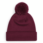 Beechfield - Original Pom Pom - Beanie - Burgundy