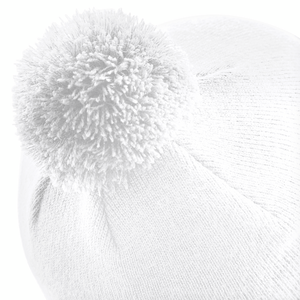 Beechfield - Original Pom Pom - Beanie - White