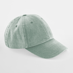 Beechfield - Low Profile Vintage Cap - Adjustable - Vintage Sage Green