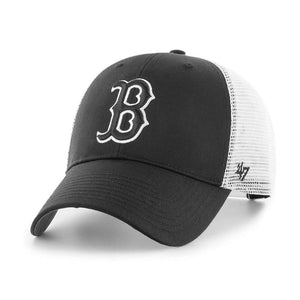47 Brand - Boston Red Sox MVP Branson - Trucker/Snapback - Black/White