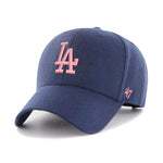 47 Brand - LA Dodgers MVP - Snapback - Light Navy/Pink