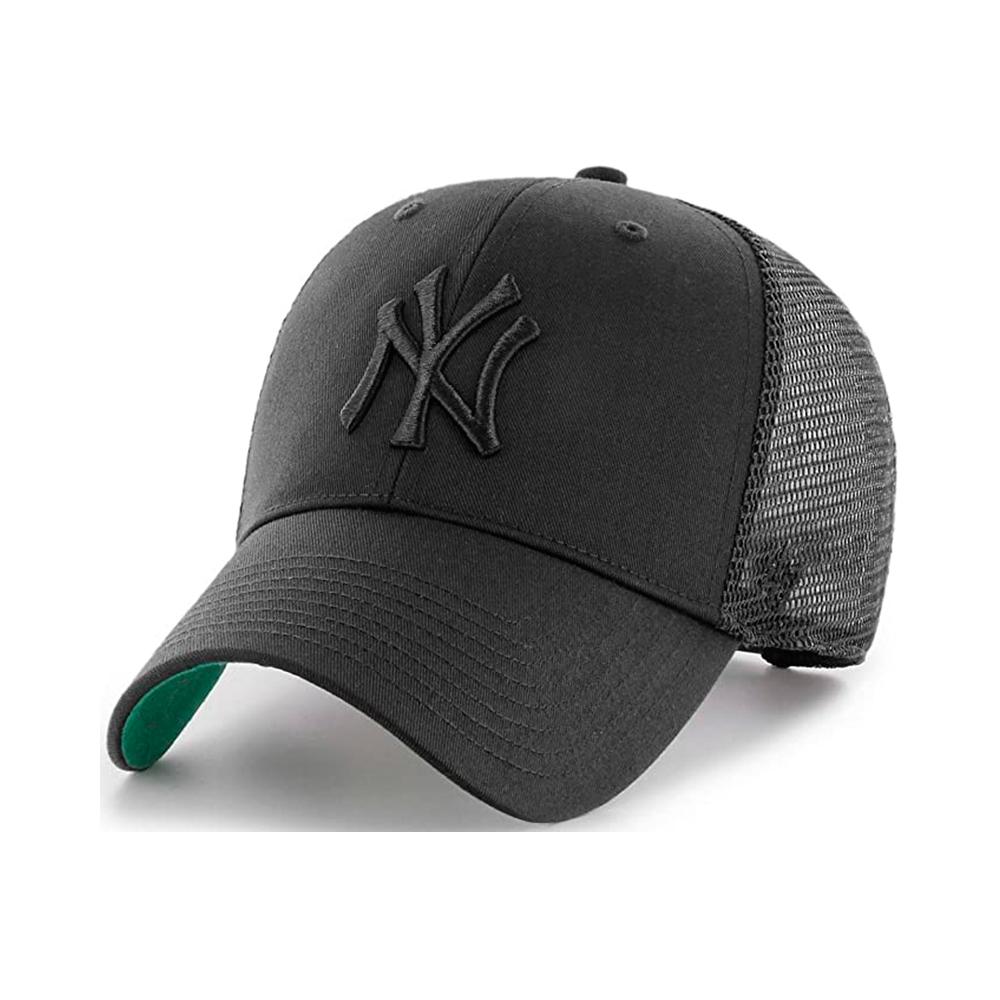 47 Brand - NY Yankees MVP Branson - Trucker/Snapback - Black/Black