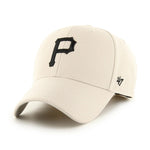47 Brand - Pittsburgh Pirates MVP - Adjustable - Bone/Black
