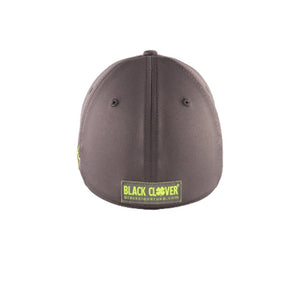 Black Clover - Premium Clover - Flexfit - Charcoal/Neon Yellow