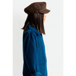 Brixton - Fiddler Cap - Sixpence/Flat Cap - Bison/Brown