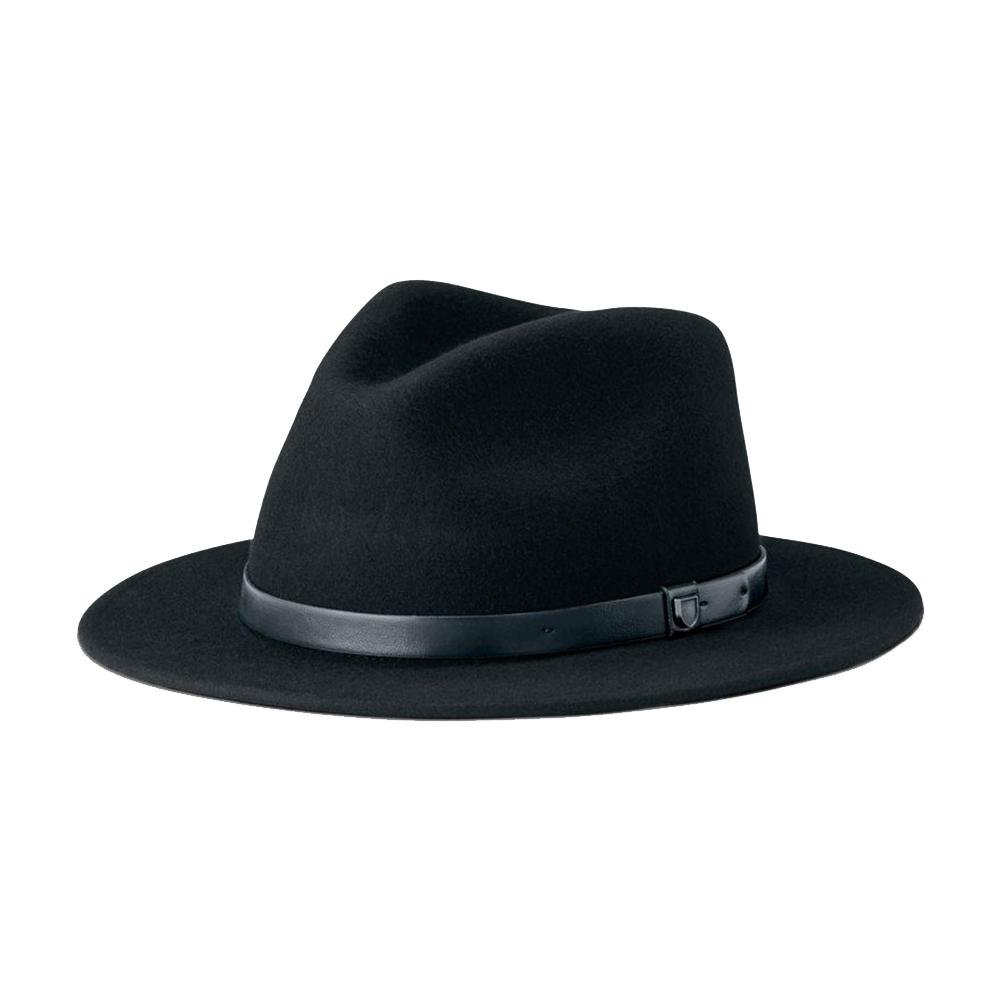 Brixton - Messer Fedora - Fedora Hat - Black/Black
