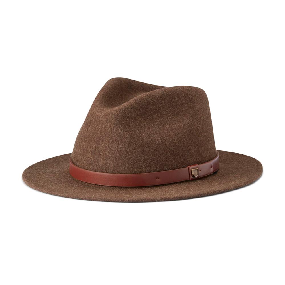 Brixton - Messer Fedora - Fedora Hat - Heather Brown