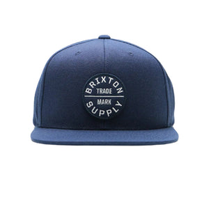 Brixton - Oath III - Snapback -Washed Navy/White