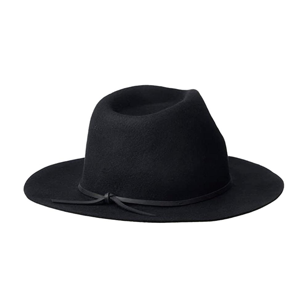 Brixton - Wesley Fedora - Fedora Hat - Black