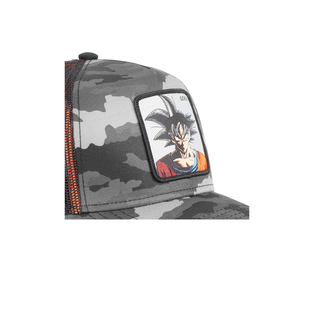 Capslab - Dragon Ball Goku - Trucker/Snapback - Camo/Black