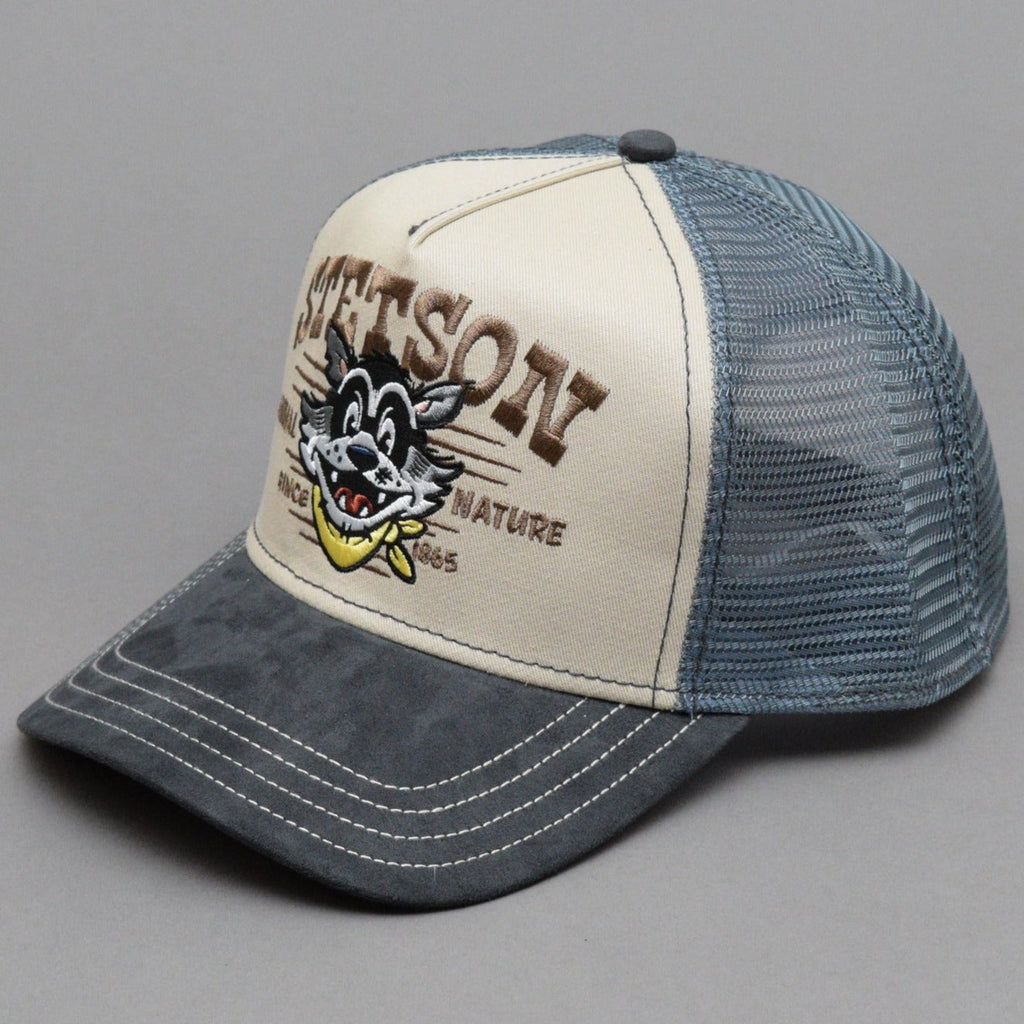 Stetson - Animal Nature - Trucker/Snapback - Beige/Black