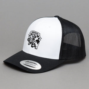 Ideal - Always Time For Another Beer - Trucker/Snapback - Black/White
