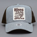 Djinns - HFT Coffee - Trucker/Snapnack - Heather Grey/Brown