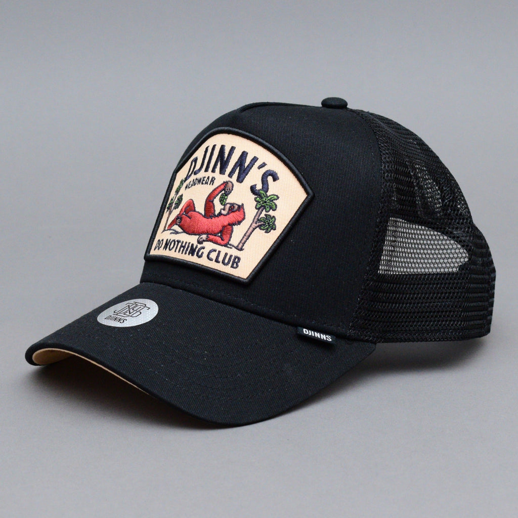 Djinns - HFT DNC Sloth - Trucker/Snapback - Black