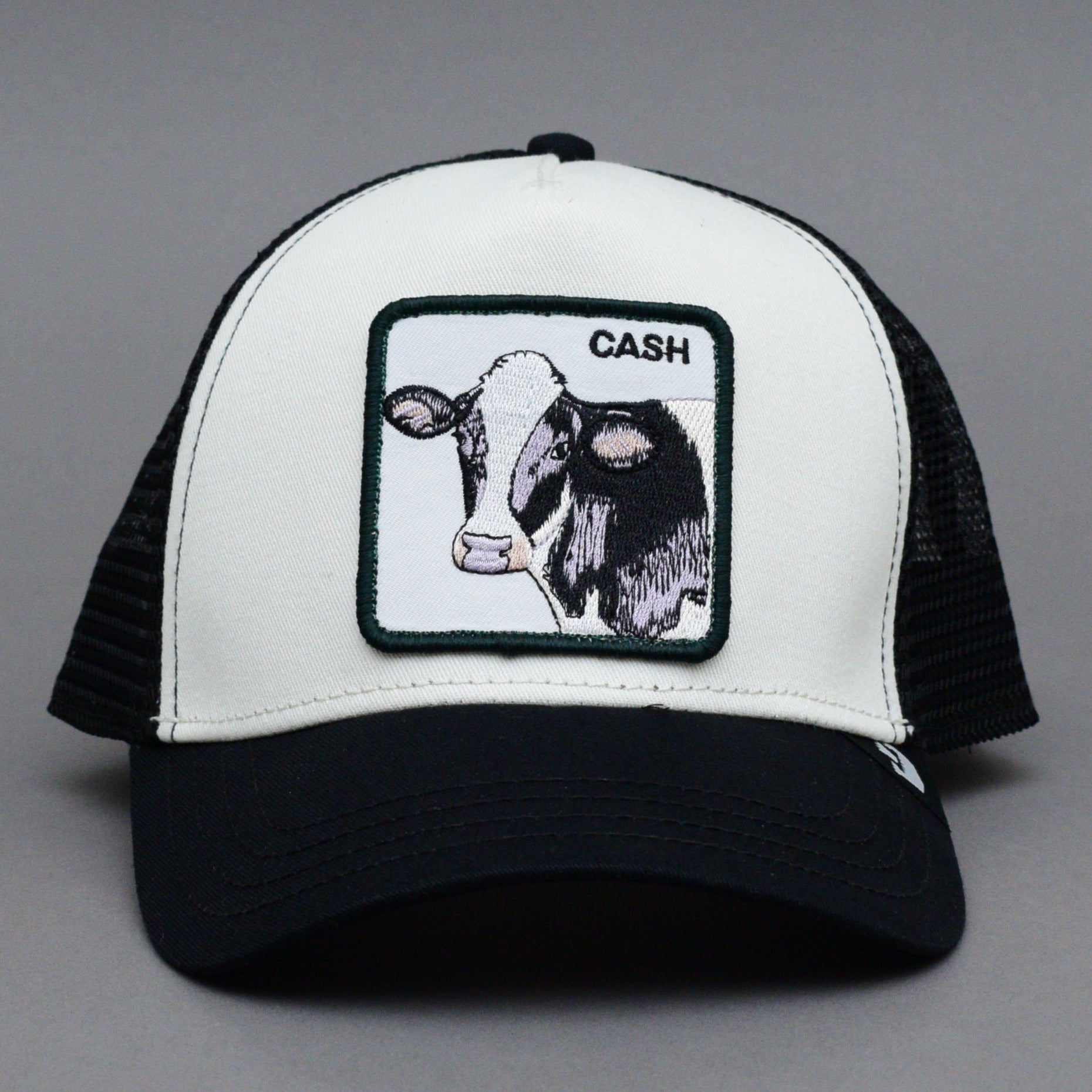 Goorin Bros - Cash Cow - Trucker/Snapback - Black/White