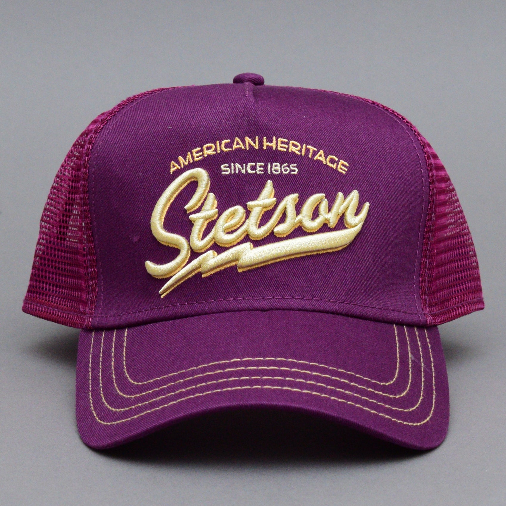 Stetson - Since 1865 - Trucker/Snapback - Purple
