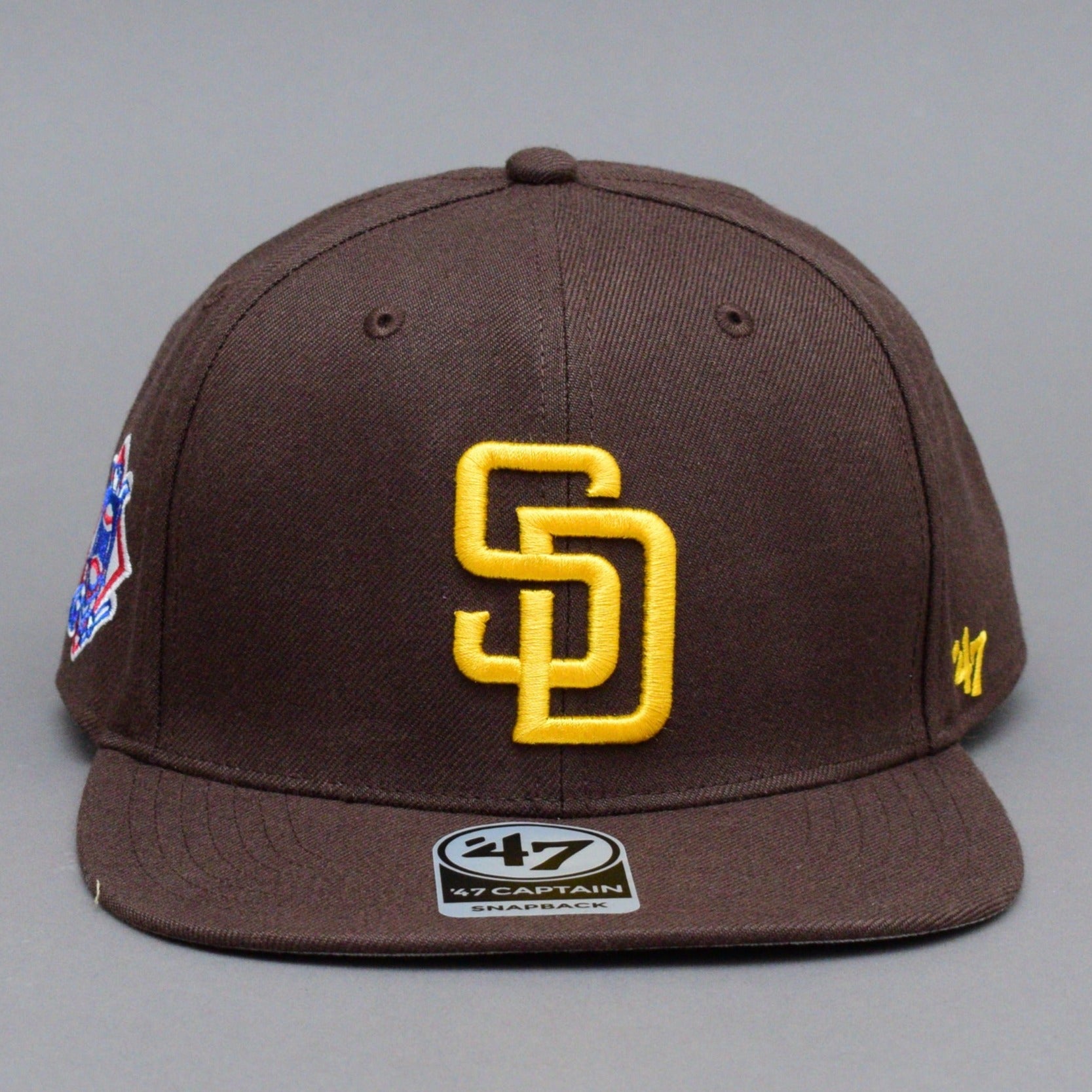 47 Brand - San Diego Padres Sure Shot Captain - Snapback - Brown/Yellow