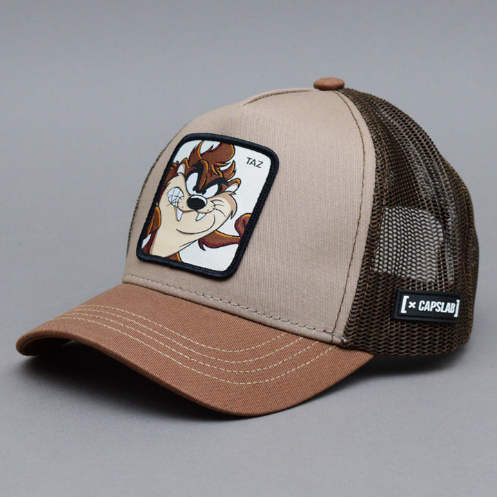 Capslab - Taz - Trucker/Snapback - Beige/Brown