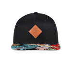 Djinns - 6 Panel Aloha Pine Rev. - Snapback - Black