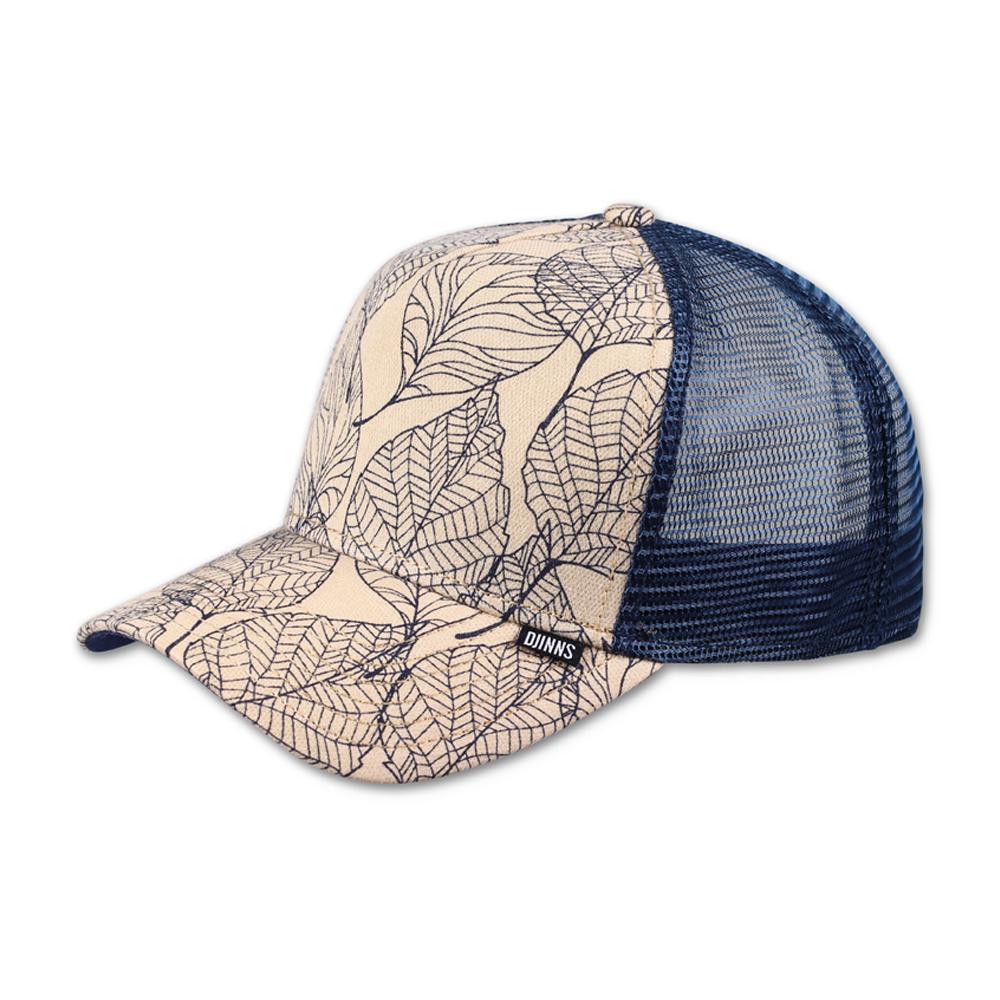 Djinns - HTF Leaflabel - Trucker/Snapback - Navy/Beige