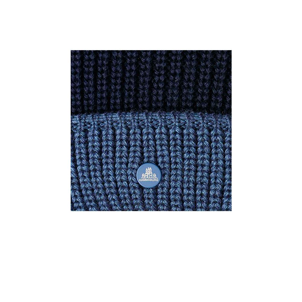 Hammaburg - Docker Knit - Beanie - Navy/Blue