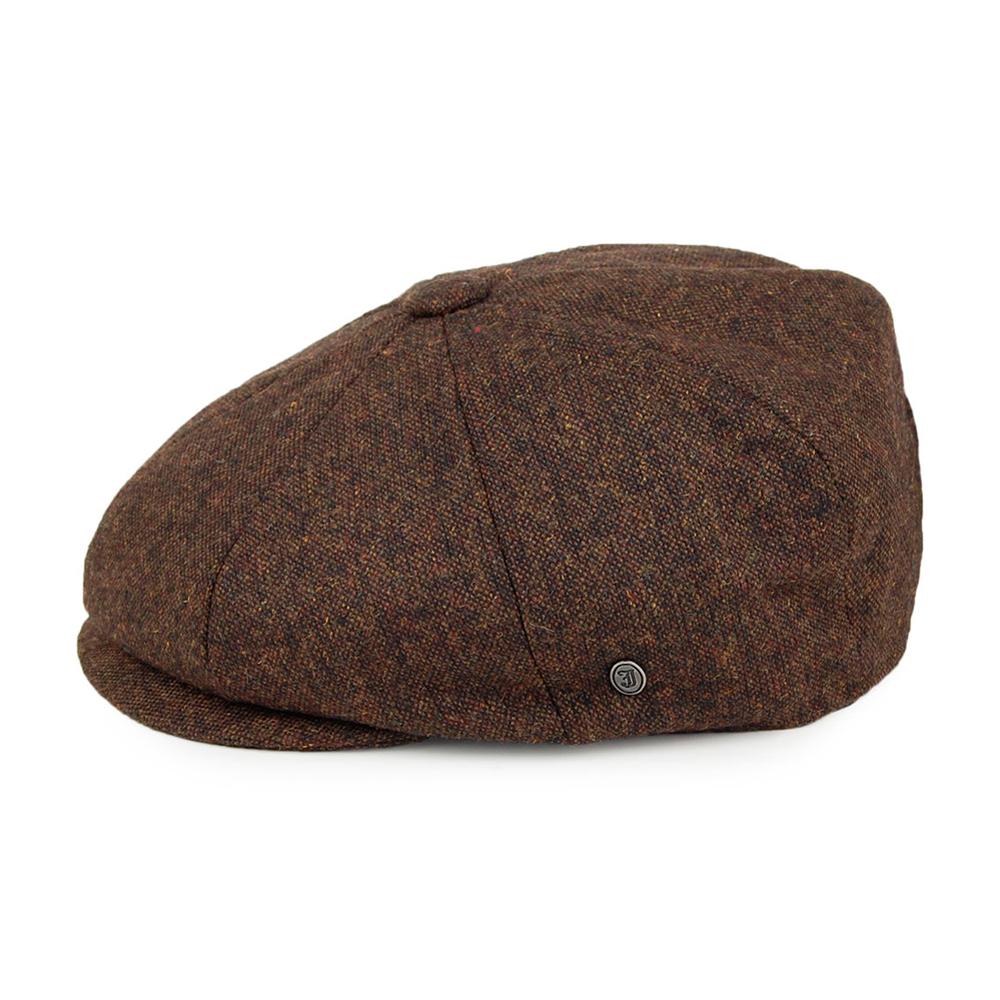 Jaxon & James - Falconbrook Newsboy Cap - Sixpence/Flat Cap - Brown