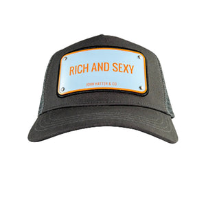 John Hatter - Rich and Sexy - Trucker/Snapback - Grey