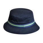 Kangol - Stripe Lahinch - Bucket Hat - Navy