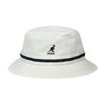 Kangol - Stripe Lahinch - Bucket Hat - White