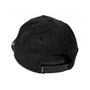 King Apparel - Leyton Curved Peak - Snapback - Black