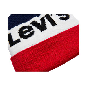 Levis - Sportwear Logo - Beanie - Navy/White/Red