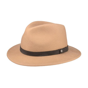 Lierys - Oklahoma Traveller Wool Hat - Fedora - Beige