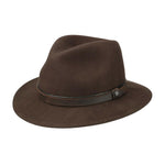 Lierys - Sargent Traveller Wool Hat - Fedora - Brown