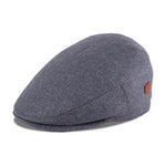 MJM Hats - Jordan Silk - Sixpence/Flat Cap - Grey