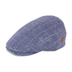 MJM Hats - Jordan - Sixpence/Flat Cap - Blue