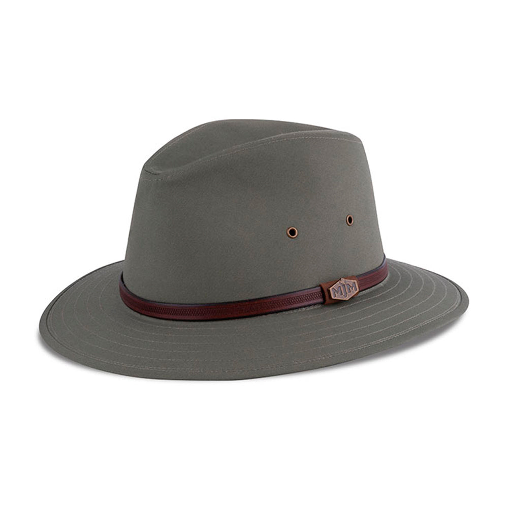 MJM Hats - Jork 58054 - Fedora Hat - Olive